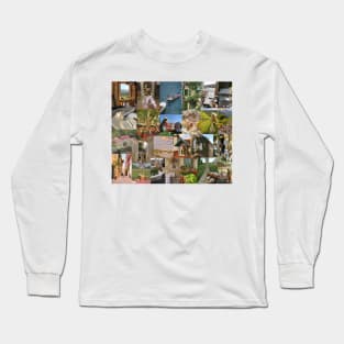 europe nature collage Long Sleeve T-Shirt